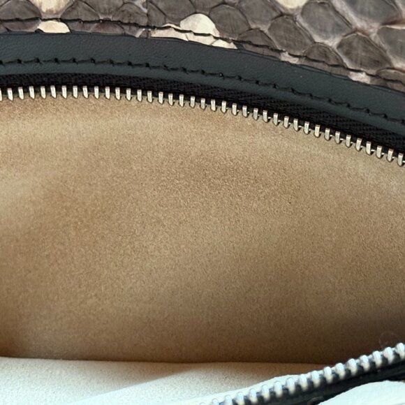 How gorgeous is this!! Amanda Wakeley python clutch, worn twice. - Picture 8 of 16